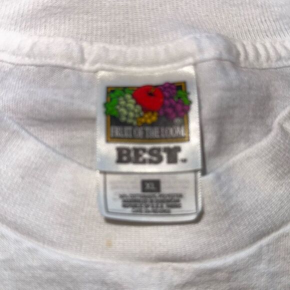 Vintage 90’s Drag Racing Bright Graphic Single Stitch T-Shirt Size XL - Picture 12 of 15